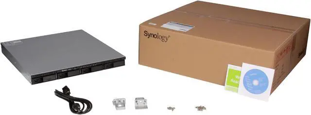 Alt view image 8 of 8 - Synology RS812+ Diskless System High-performance & Scalable 4-bay Rackmounted NAS Server for SMB Users