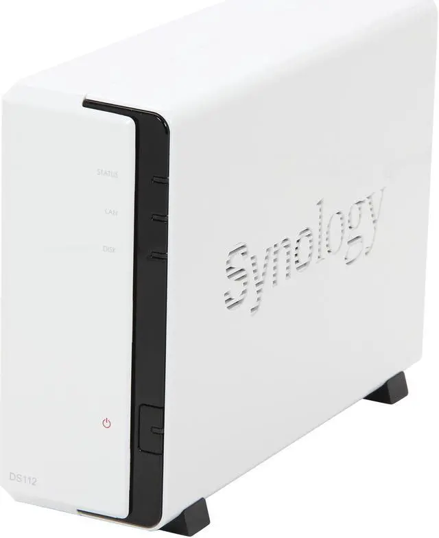 Main image of Synology DS112 Diskless System Feature-rich 1-bay NAS Server for Small Business & Workgroups