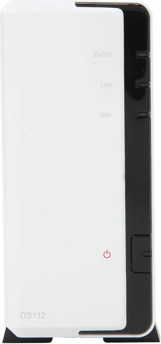 Alt view image 2 of 5 - Synology DS112 Diskless System Feature-rich 1-bay NAS Server for Small Business & Workgroups