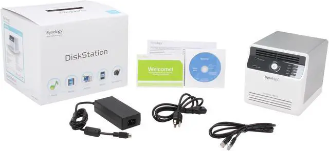 Alt view image 5 of 5 - Synology DS413j Diskless System DiskStation