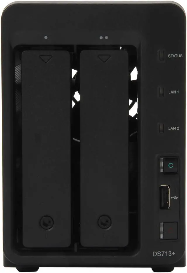 Alt view image 2 of 6 - Synology DS713+ Diskless System Robust & Scalable NAS Server DiskStation