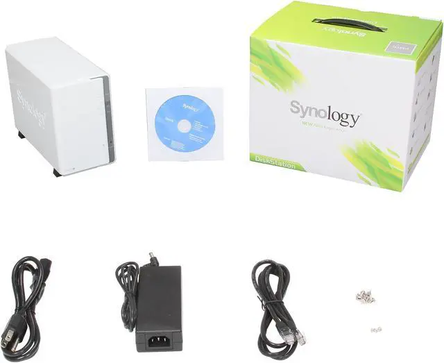 Alt view image 8 of 8 - Synology DS213j Diskless System Network Storage