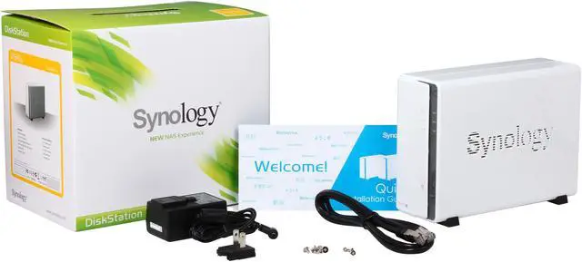 Alt view image 6 of 6 - Synology DS115j 1-Bay (Diskless) Network Attached Storage (No HDD Included)