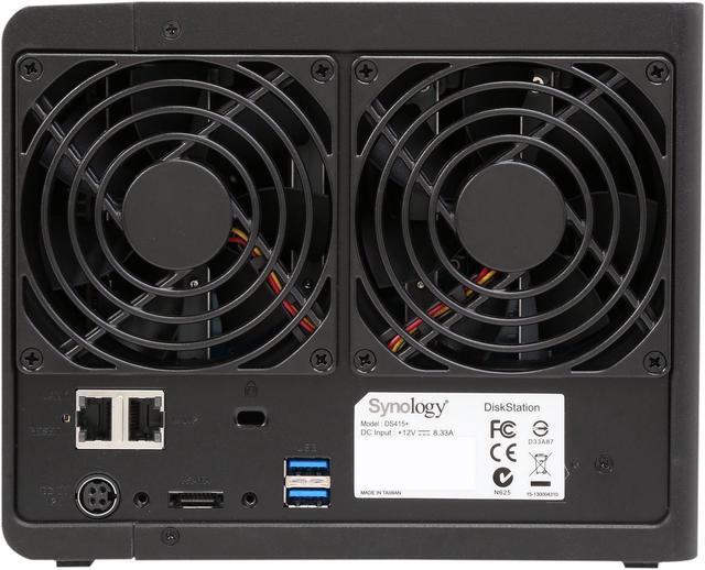 Alt view image 5 of 8 - Synology DS415+ Diskless System DiskStation 4-Bay NAS