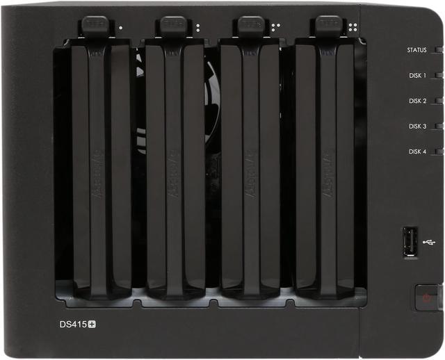 Alt view image 8 of 8 - Synology DS415+ Diskless System DiskStation 4-Bay NAS
