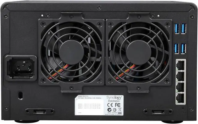 Alt view image 4 of 6 - Synology DS1515+ Diskless Network Attached Storage Server (NAS)