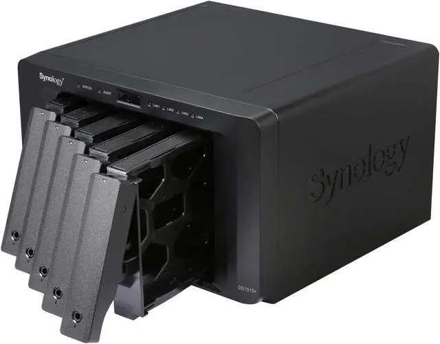 Alt view image 5 of 6 - Synology DS1515+ Diskless Network Attached Storage Server (NAS)