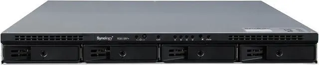 Alt view image 2 of 7 - Synology RS815RP+ RackStation 4-Bay (Diskless) Network Attached Storage (NAS)