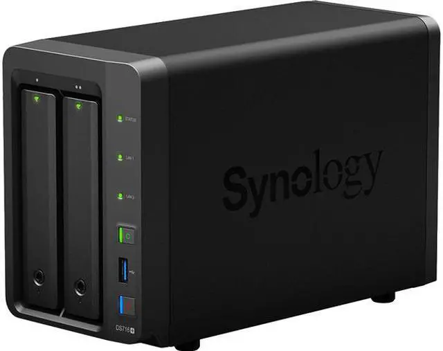 Main image of SYNOLOGY DS716+ NAS Server DiskStation Quad Core 2.08 GHz 2Bay 2G DDR3 (No HDD)