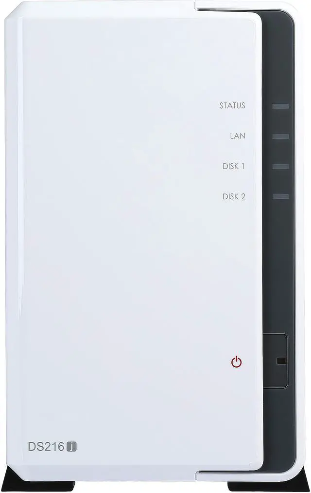 Alt view image 2 of 6 - Synology DS216j Diskless System NAS DiskStation