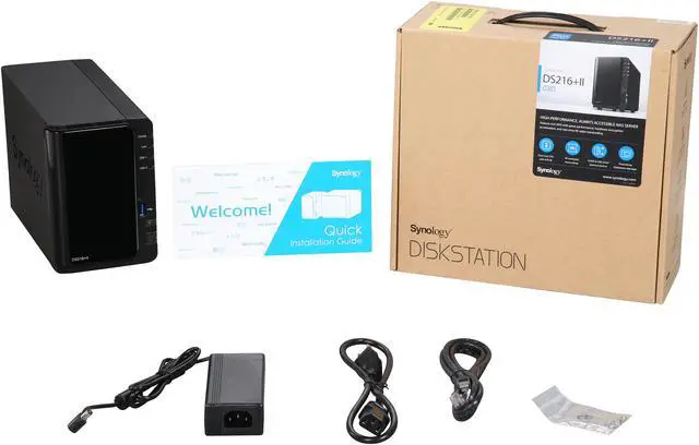 Alt view image 7 of 7 - Synology DS216+II Diskless System Network - Storage