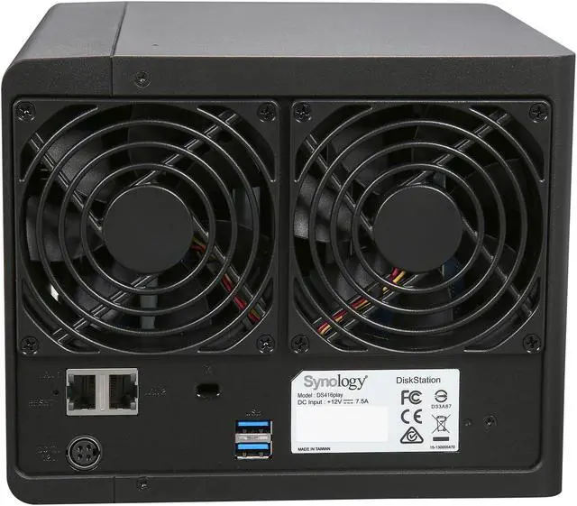 Alt view image 4 of 6 - Synology DS416play NAS DiskStation (Diskless)