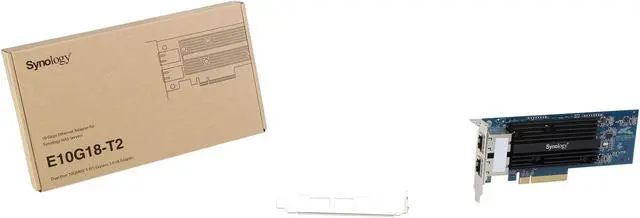Alt view image 6 of 6 - Synology 10Gb Ethernet Adapter 2 RJ45 (E10G18-T2)