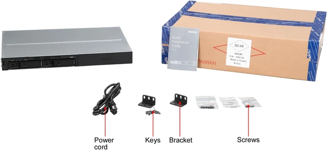 Alt view image 4 of 4 - Synology 2bay NAS RackStation RS217 (Diskless)