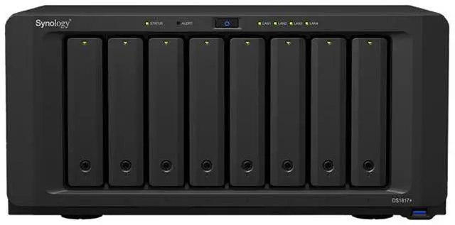 Alt view image 2 of 8 - Synology 8 bay NAS DiskStation DS1817+ (2GB) (Diskless)
