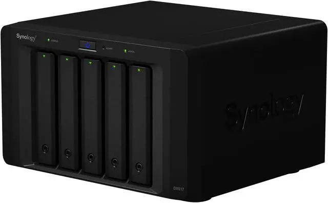 Alt view image 3 of 8 - Synology 5 Bay Expansion Unit DX517 (Diskless)