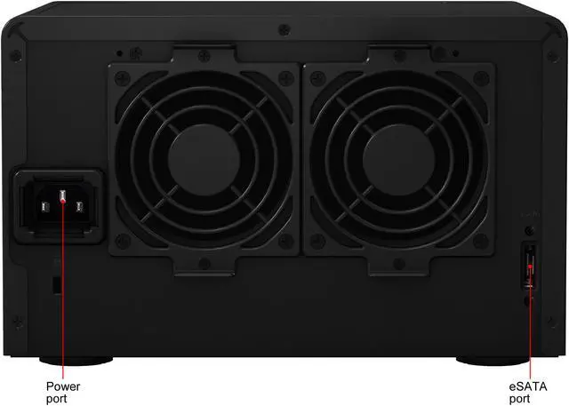 Alt view image 8 of 8 - Synology 5 Bay Expansion Unit DX517 (Diskless)