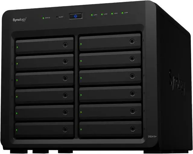 Alt view image 4 of 8 - Synology 12 bay NAS DiskStation DS2419+ (Diskless)