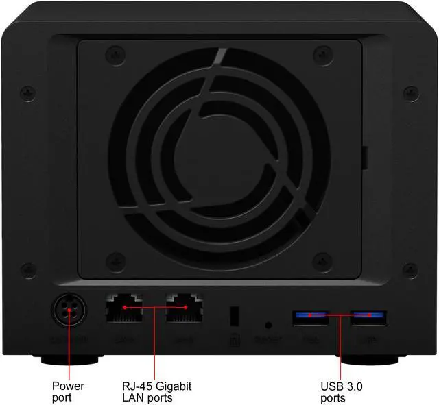 Alt view image 8 of 9 - Synology 6 Bay Desktop NAS DiskStation DS620slim (Diskless)