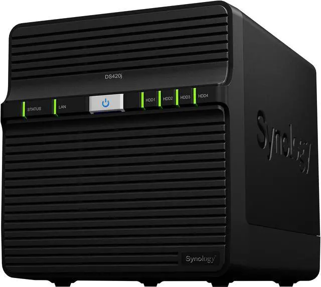 Main image of Synology 4 Bay Desktop NAS DiskStation DS420j (Diskless)