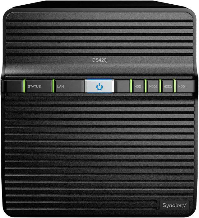 Alt view image 3 of 5 - Synology 4 Bay Desktop NAS DiskStation DS420j (Diskless)