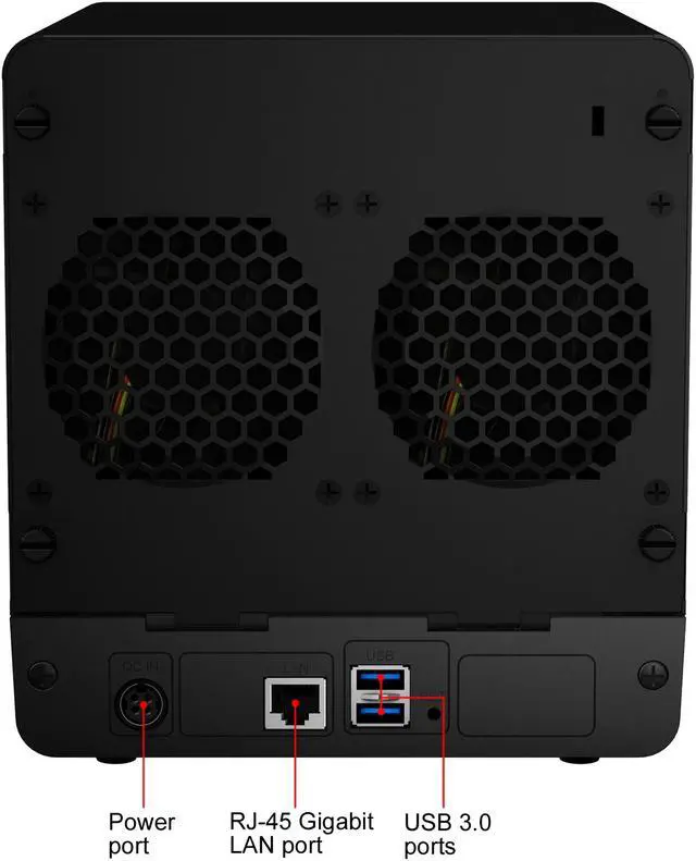 Alt view image 5 of 5 - Synology 4 Bay Desktop NAS DiskStation DS420j (Diskless)