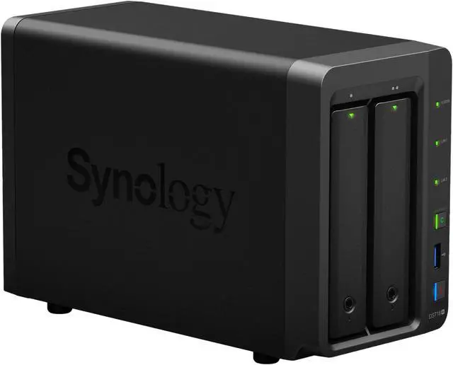 Alt view image 5 of 10 - Synology 2 Bay NAS DiskStation DS718+ (Diskless)