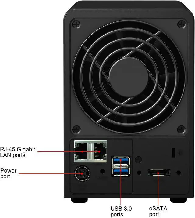 Alt view image 9 of 10 - Synology 2 Bay NAS DiskStation DS718+ (Diskless)