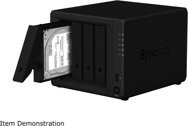 Alt view image 10 of 10 - Synology 4 Bay NAS DiskStation DS418 (Diskless)