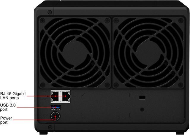 Alt view image 9 of 10 - Synology 4 Bay NAS DiskStation DS418 (Diskless)