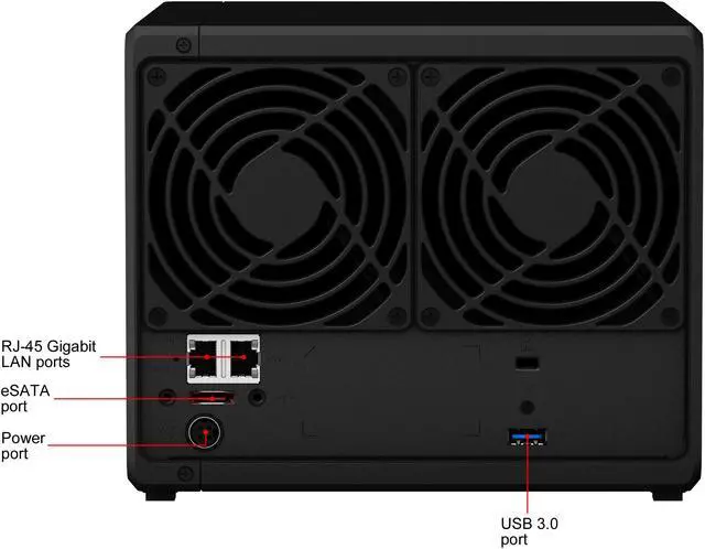 Alt view image 10 of 10 - Synology 4 bay NAS DiskStation DS918+ (Diskless)