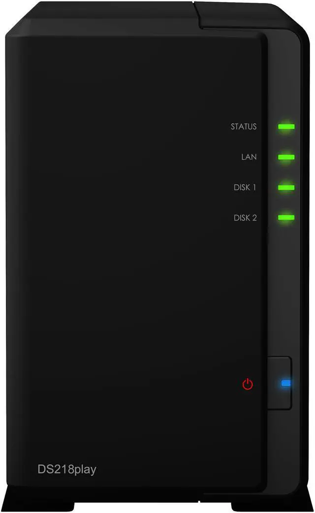 Alt view image 2 of 10 - Synology 2 bay NAS Disk Station, DS218play (Diskless)