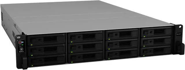 Alt view image 4 of 7 - Synology RS2418RP+ 12-bay NAS RackStation (Diskless)