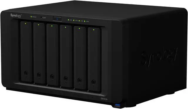 Alt view image 3 of 9 - Synology 6 Bay NAS DiskStation - DS1618+ (Diskless)