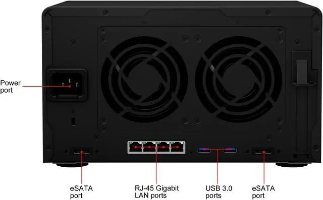 Alt view image 9 of 9 - Synology 6 Bay NAS DiskStation - DS1618+ (Diskless)
