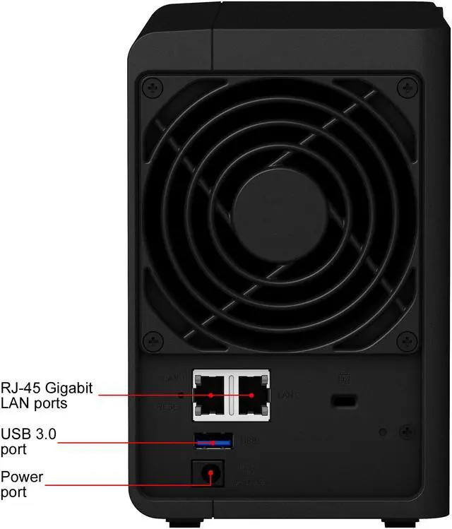 Alt view image 10 of 10 - Synology 2 bay NAS DiskStation DS220+ (Diskless)