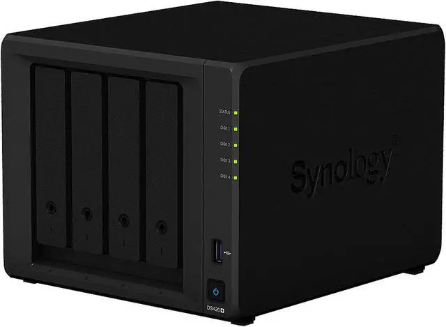 Alt view image 4 of 10 - Synology 4 Bay NAS DiskStation DS420+ (Diskless)