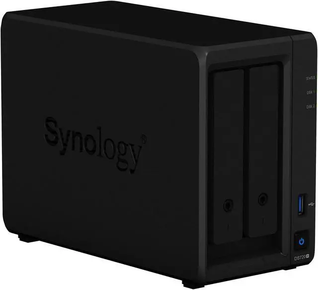 Alt view image 5 of 10 - Synology 2 bay NAS DiskStation DS720+ (Diskless)