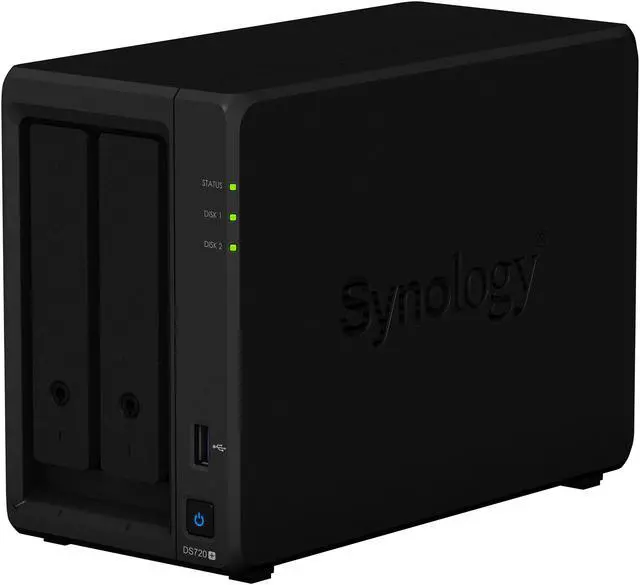 Alt view image 4 of 10 - Synology 2 bay NAS DiskStation DS720+ (Diskless)