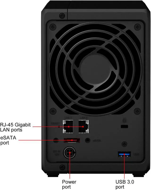 Alt view image 10 of 10 - Synology 2 bay NAS DiskStation DS720+ (Diskless)