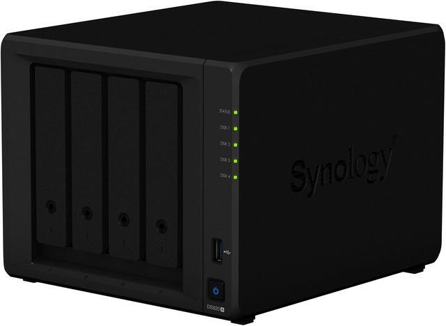 Alt view image 4 of 10 - Synology 4 bay NAS DiskStation DS920+ (Diskless)