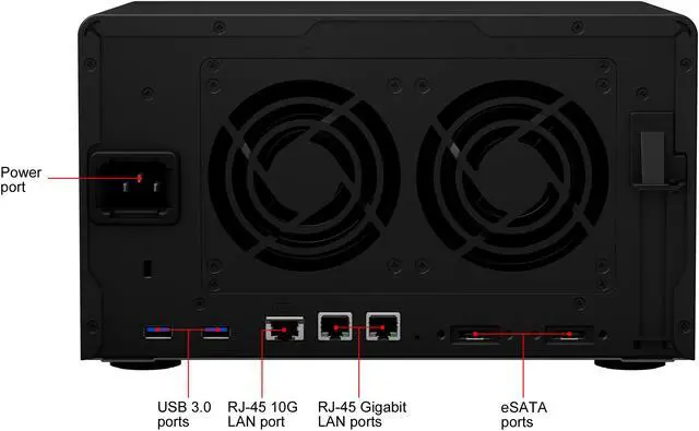 Alt view image 10 of 10 - Synology 6 bay NAS DiskStation DS1621xs+ (Diskless)