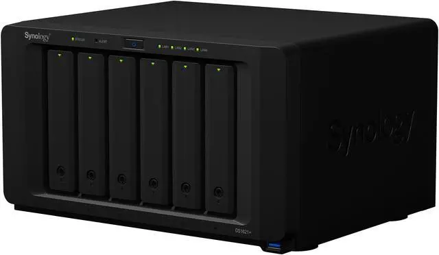 Alt view image 4 of 15 - Synology DS1621+ Diskless System 6-bay NAS DiskStation (Diskless)