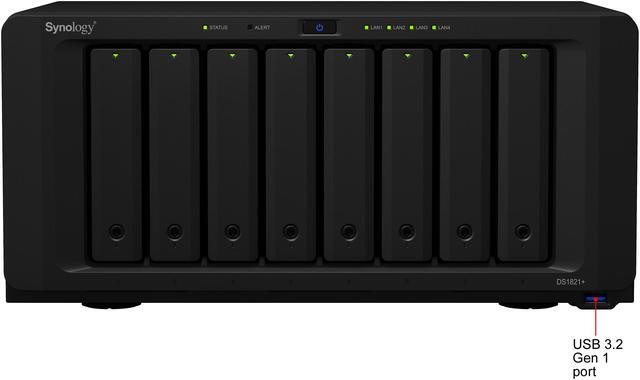 Alt view image 6 of 10 - Synology 8 bay NAS DiskStation DS1821+ (Diskless)