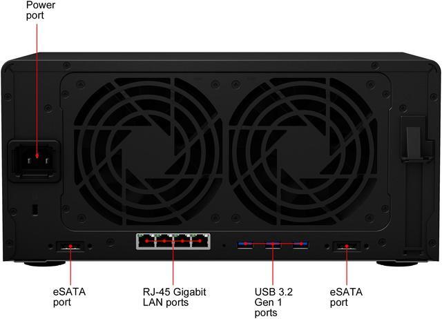 Alt view image 10 of 10 - Synology 8 bay NAS DiskStation DS1821+ (Diskless)