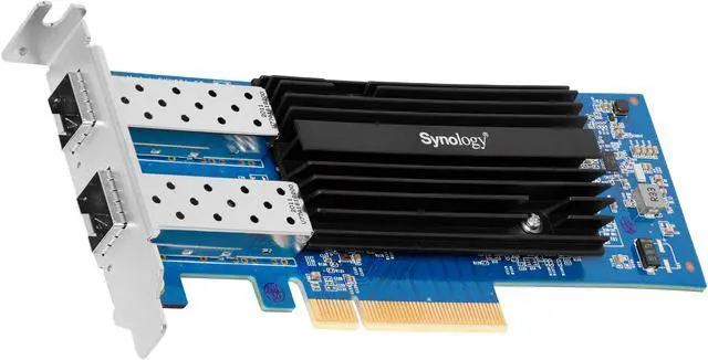 Alt view image 2 of 2 - Synology Dual Port 10Gb Ethernet Adapter 2 SFP+ Ports E10G21-F2