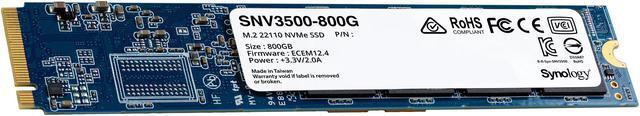 Alt view image 2 of 2 - Synology SNV3500 800GB M.2 22110 NVMe SSD SNV3500-800G