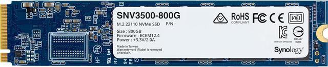 Main image of Synology SNV3500 800GB M.2 22110 NVMe SSD SNV3500-800G