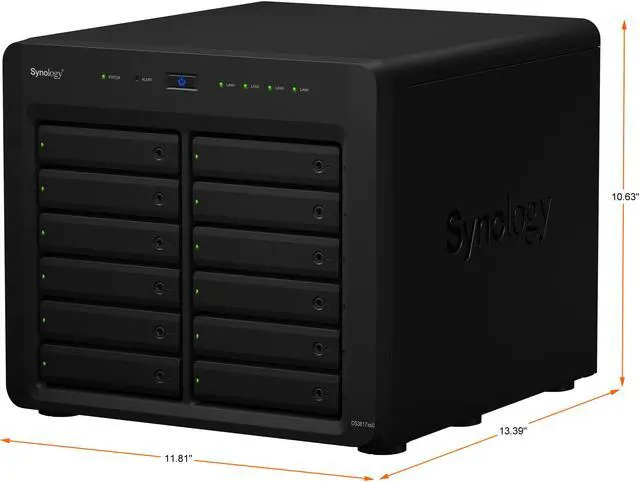 Alt view image 4 of 9 - Synology DS3617xsII Diskless System Network Storage