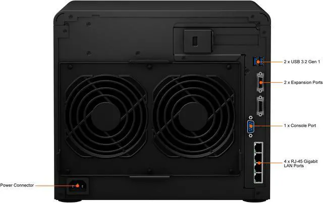 Alt view image 9 of 9 - Synology DS3617xsII Diskless System Network Storage